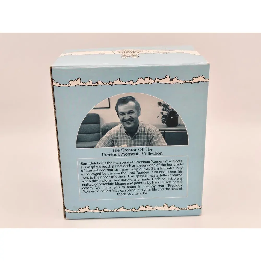 Precious Moments 1988 Members Only Figurine PM 882 Just Cant Chuck Friendship